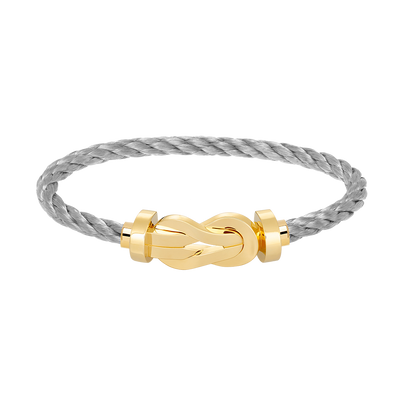 [Plus&Max]CHANCE LARGE 8 FIGURE BUCKLE NO DIAMOND BRACELET GOLD