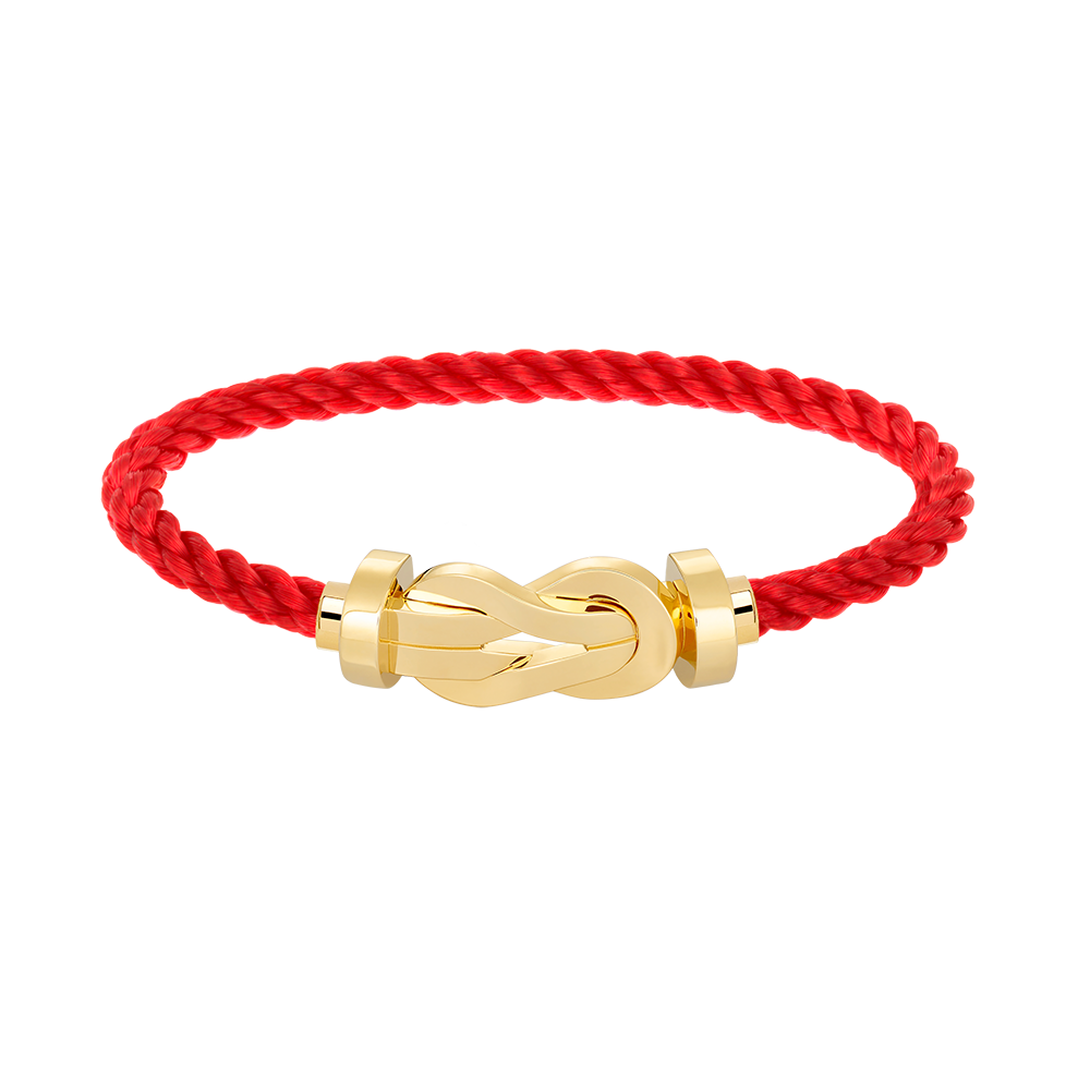 [Plus&Max]CHANCE LARGE 8 FIGURE BUCKLE NO DIAMOND BRACELET GOLD