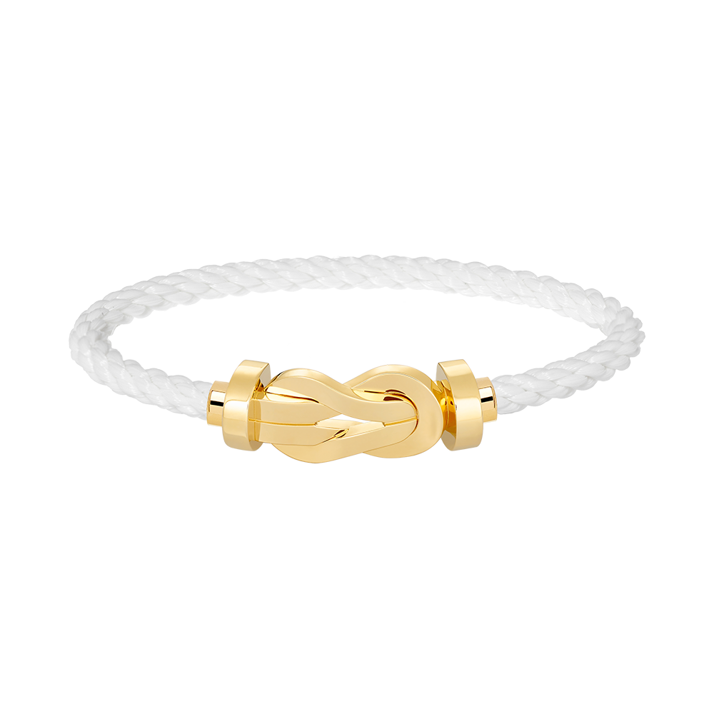 [Plus&Max]CHANCE LARGE 8 FIGURE BUCKLE NO DIAMOND BRACELET GOLD
