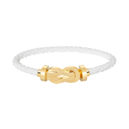 [Plus&Max]CHANCE LARGE 8 FIGURE BUCKLE NO DIAMOND BRACELET GOLD