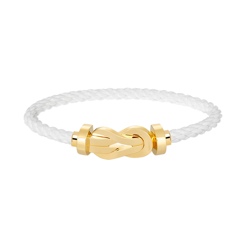 [Plus&Max]CHANCE LARGE 8 FIGURE BUCKLE NO DIAMOND BRACELET GOLD