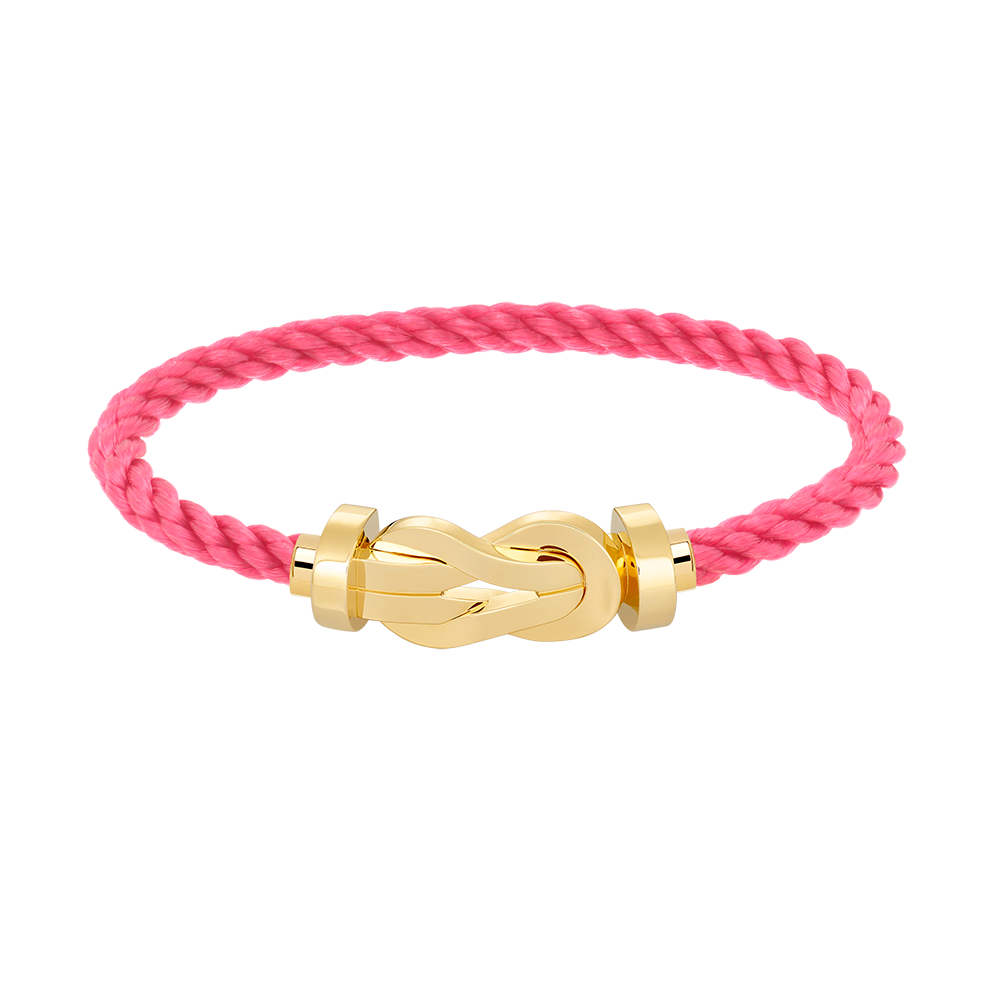 [Plus&Max]CHANCE LARGE 8 FIGURE BUCKLE NO DIAMOND BRACELET GOLD