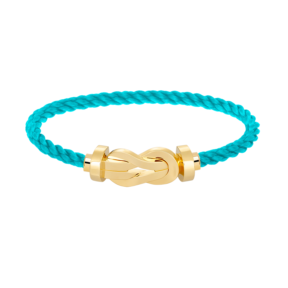 [Plus&Max]CHANCE LARGE 8 FIGURE BUCKLE NO DIAMOND BRACELET GOLD