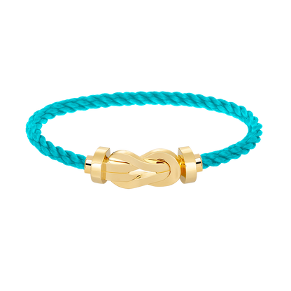 [Plus&Max]CHANCE LARGE 8 FIGURE BUCKLE NO DIAMOND BRACELET GOLD