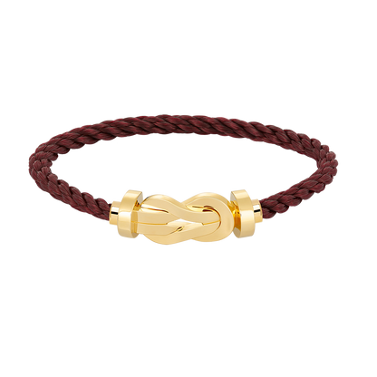 [Plus&Max]CHANCE LARGE 8 FIGURE BUCKLE NO DIAMOND BRACELET GOLD