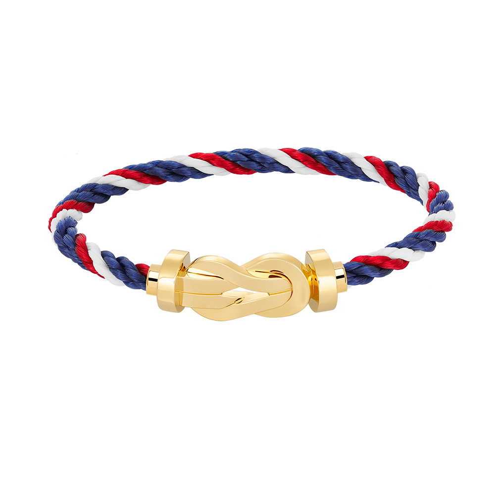[Plus&Max]CHANCE LARGE 8 FIGURE BUCKLE NO DIAMOND BRACELET GOLD