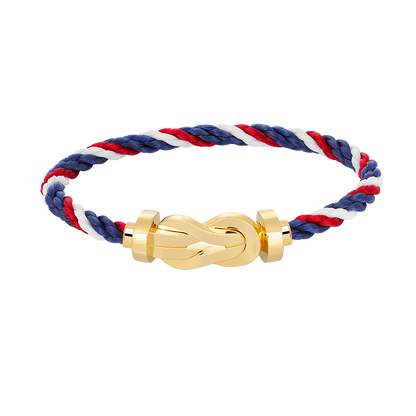 [Plus&Max]CHANCE LARGE 8 FIGURE BUCKLE NO DIAMOND BRACELET GOLD