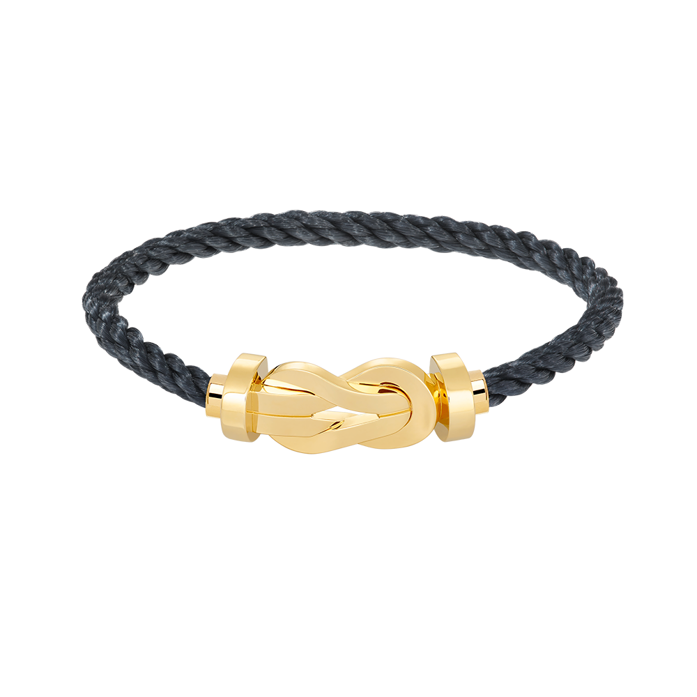 [Plus&Max]CHANCE LARGE 8 FIGURE BUCKLE NO DIAMOND BRACELET GOLD