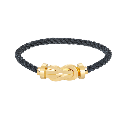 [Plus&Max]CHANCE LARGE 8 FIGURE BUCKLE NO DIAMOND BRACELET GOLD
