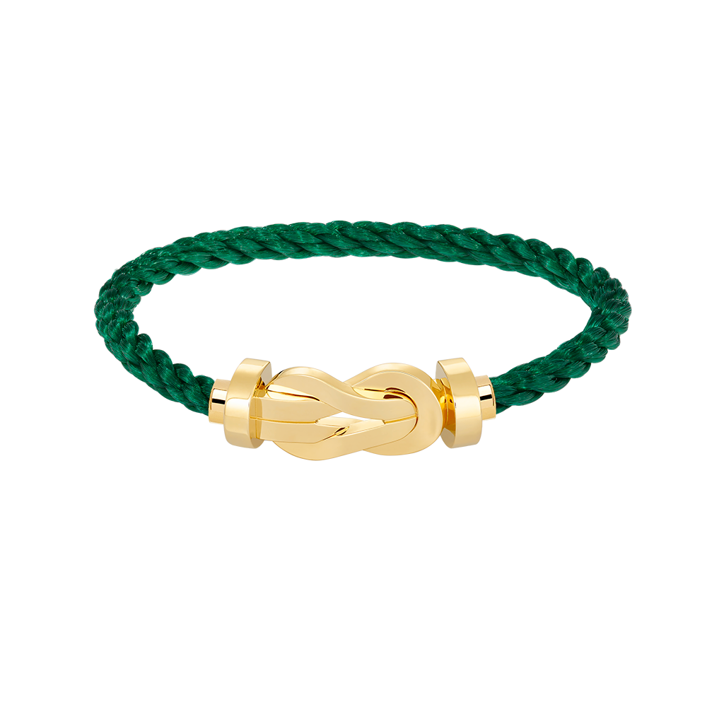 [Plus&Max]CHANCE LARGE 8 FIGURE BUCKLE NO DIAMOND BRACELET GOLD