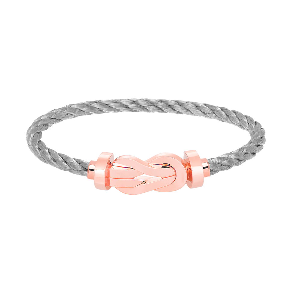 [Plus&Max]CHANCE LARGE 8 FIGURE BUCKLE NO DIAMOND BRACELET ROSE GOLD