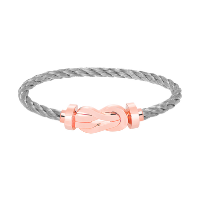 [Plus&Max]CHANCE LARGE 8 FIGURE BUCKLE NO DIAMOND BRACELET ROSE GOLD