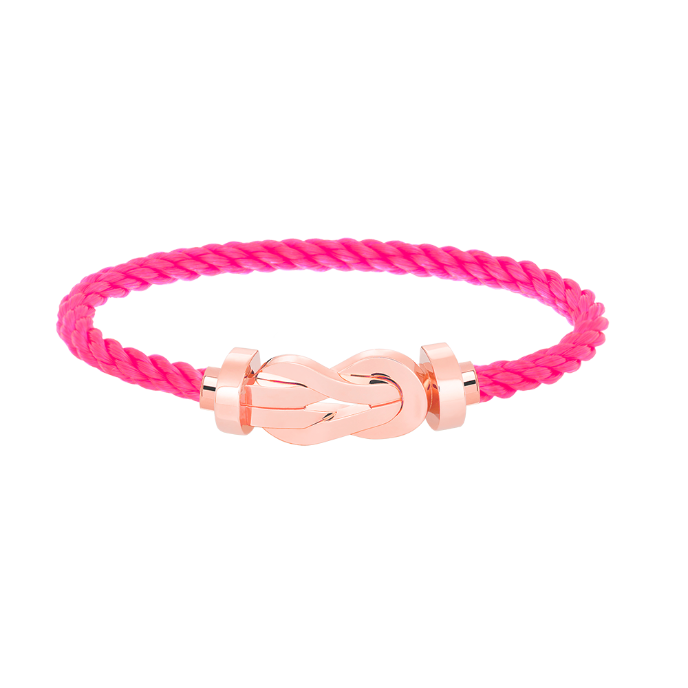 [Plus&Max]CHANCE LARGE 8 FIGURE BUCKLE NO DIAMOND BRACELET ROSE GOLD