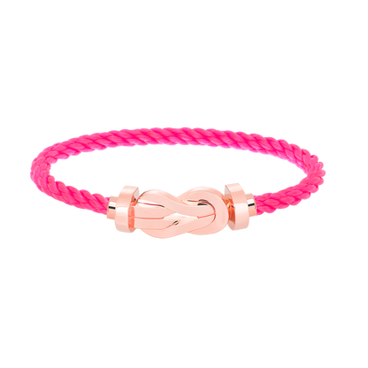 [Plus&Max]CHANCE LARGE 8 FIGURE BUCKLE NO DIAMOND BRACELET ROSE GOLD
