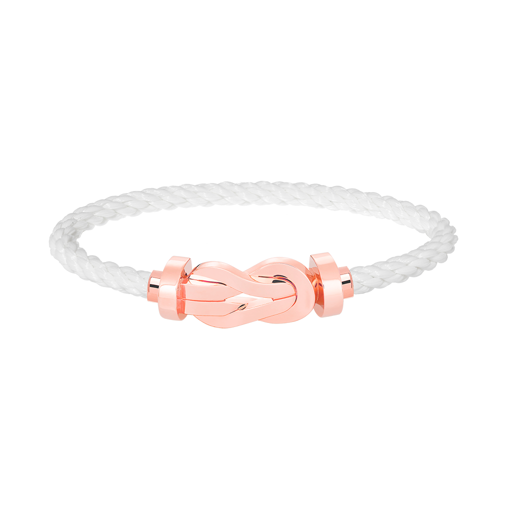[Plus&Max]CHANCE LARGE 8 FIGURE BUCKLE NO DIAMOND BRACELET ROSE GOLD
