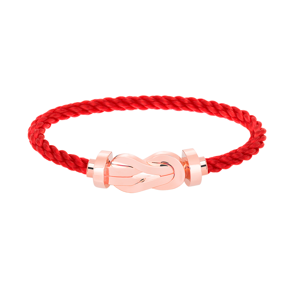 [Plus&Max]CHANCE LARGE 8 FIGURE BUCKLE NO DIAMOND BRACELET ROSE GOLD