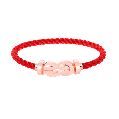 [Plus&Max]CHANCE LARGE 8 FIGURE BUCKLE NO DIAMOND BRACELET ROSE GOLD