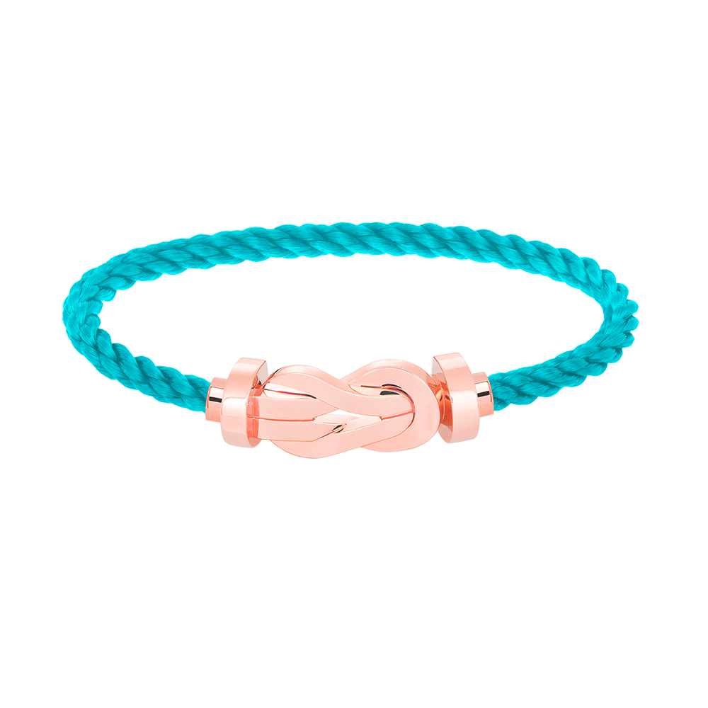 [Plus&Max]CHANCE LARGE 8 FIGURE BUCKLE NO DIAMOND BRACELET ROSE GOLD