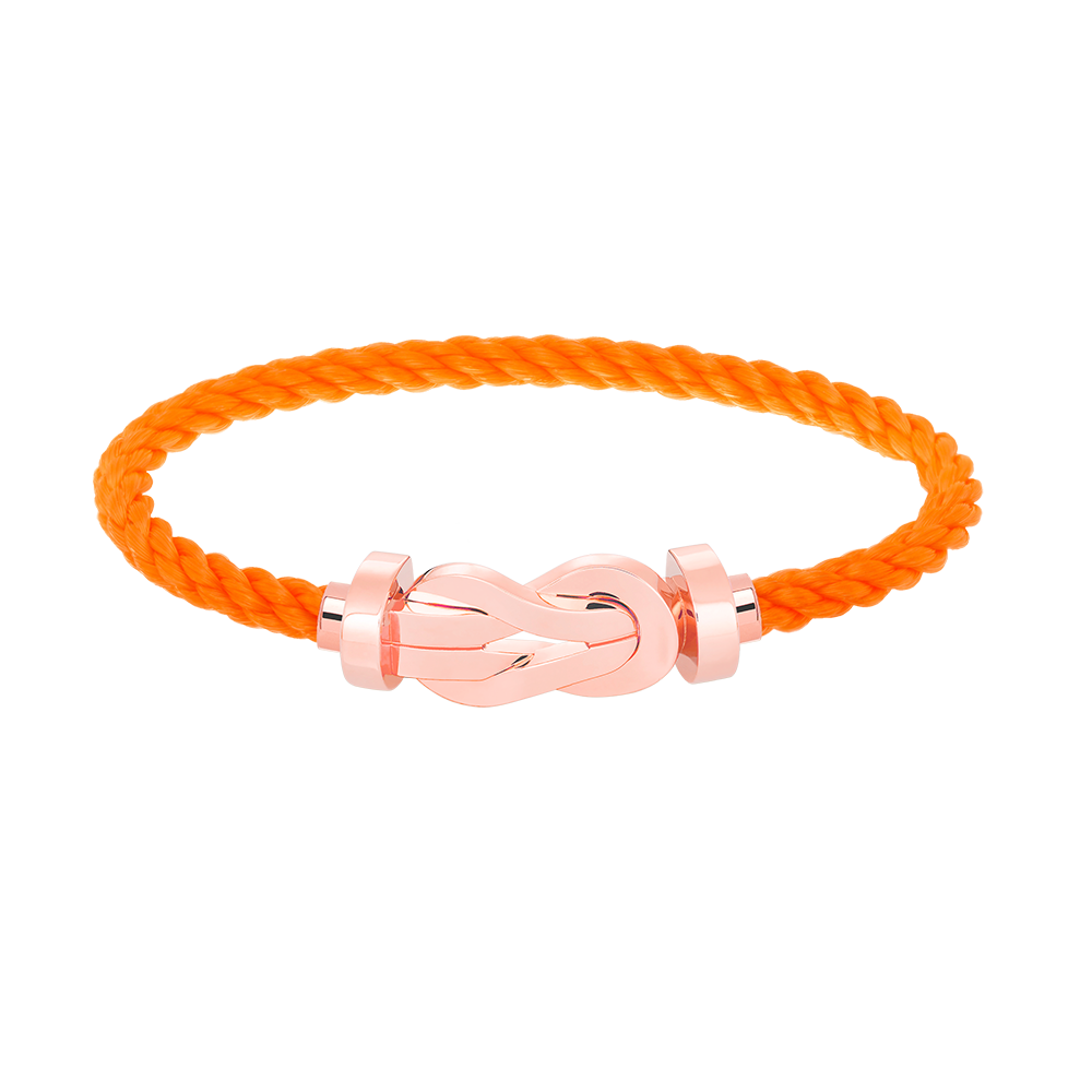 [Plus&Max]CHANCE LARGE 8 FIGURE BUCKLE NO DIAMOND BRACELET ROSE GOLD