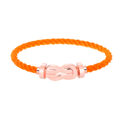 [Plus&Max]CHANCE LARGE 8 FIGURE BUCKLE NO DIAMOND BRACELET ROSE GOLD