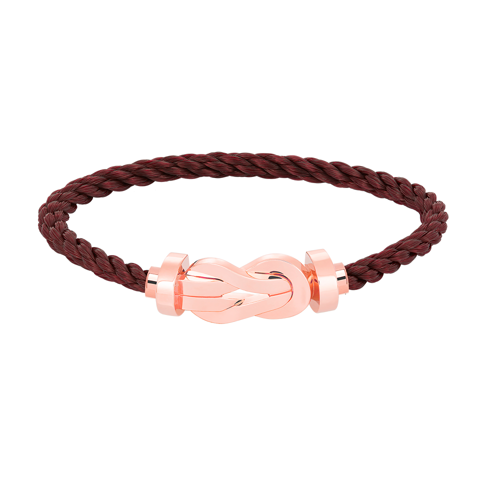 [Plus&Max]CHANCE LARGE 8 FIGURE BUCKLE NO DIAMOND BRACELET ROSE GOLD
