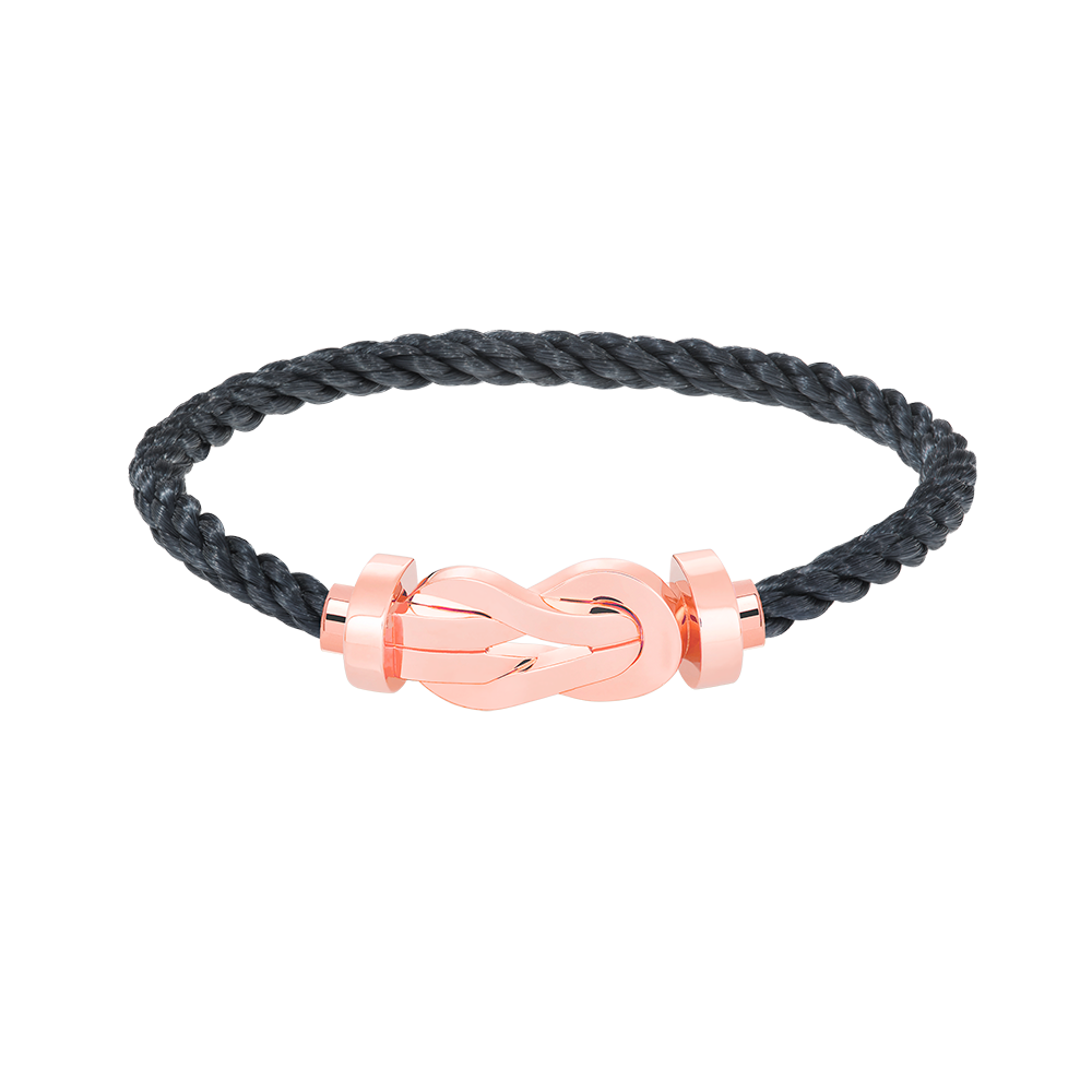 [Plus&Max]CHANCE LARGE 8 FIGURE BUCKLE NO DIAMOND BRACELET ROSE GOLD