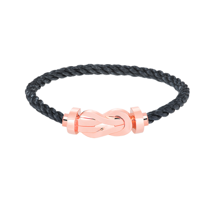 [Plus&Max]CHANCE LARGE 8 FIGURE BUCKLE NO DIAMOND BRACELET ROSE GOLD