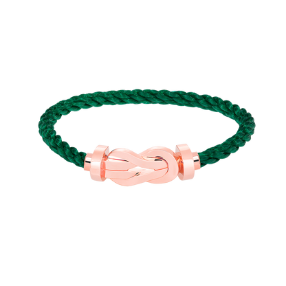 [Plus&Max]CHANCE LARGE 8 FIGURE BUCKLE NO DIAMOND BRACELET ROSE GOLD