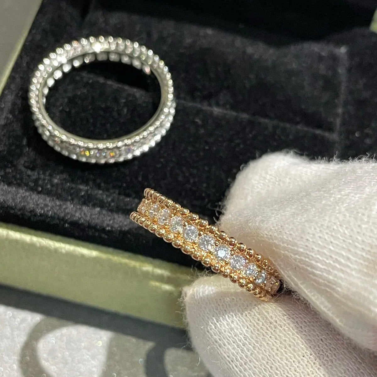 [Plus&Max]PERLEE DIAMOND SILVER RING