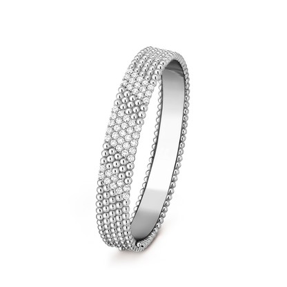[Plus&Max]  FIVE-ROW DIAMOND BRACELET