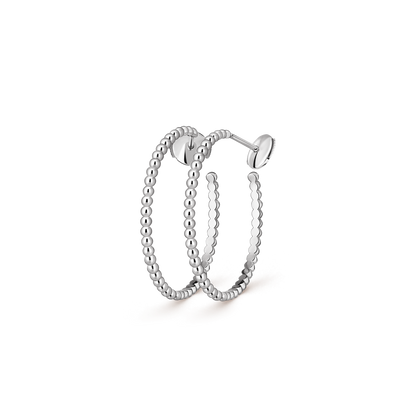 [Plus&Max] SMOOTH BEAD STUD EARRINGS