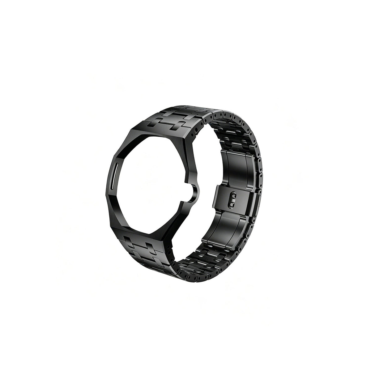[Plus&Max]OAK POP EXCLUSIVE BLACK STEEL STRAP