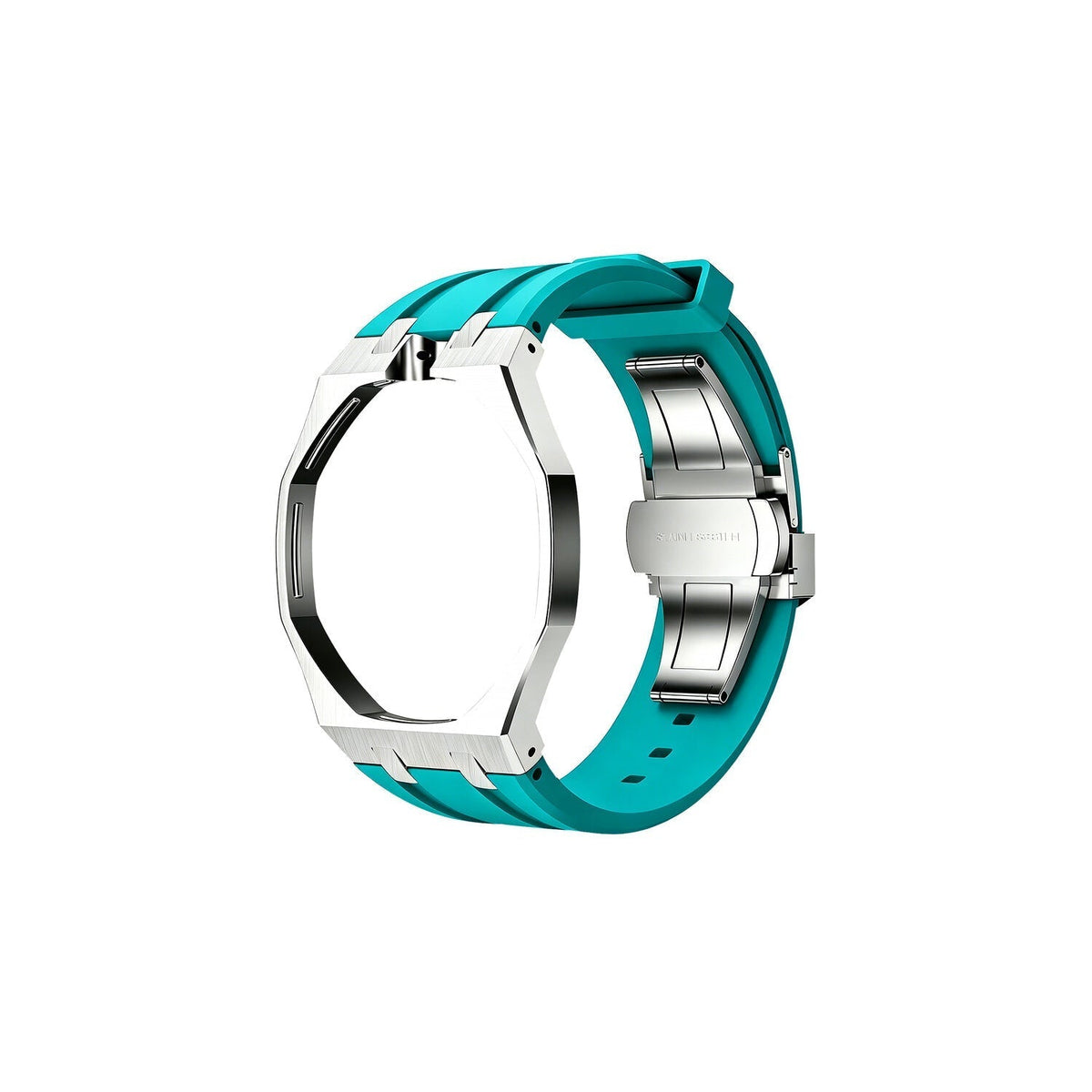 [Plus&Max]ROYAL OAK POP EXCLUSIVE STEEL CASE & SILICONE STRAP