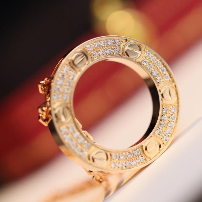 [Plus&Max]LOVE NECKLACE ADJUSTABLE ROSE GOLD