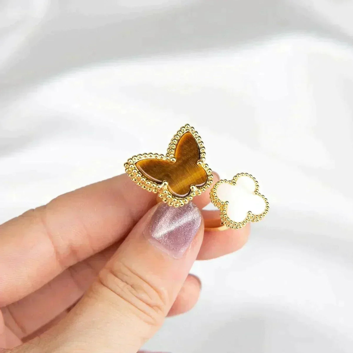 [Plus&Max]LUCKY BETWEEN THE FINGER RING