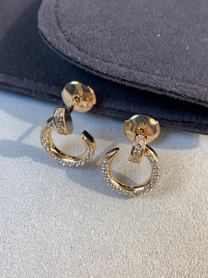 [Plus&Max]JUSTE EARRINGS GOLD DIAMONDS