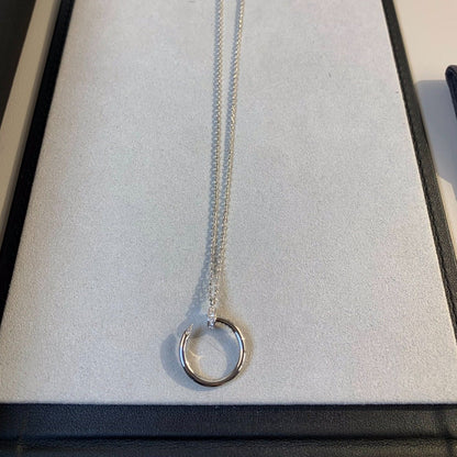 [Plus&Max]JUSTE NECKLACE SILVER