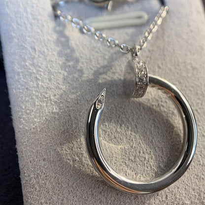 [Plus&Max]JUSTE NECKLACE SILVER
