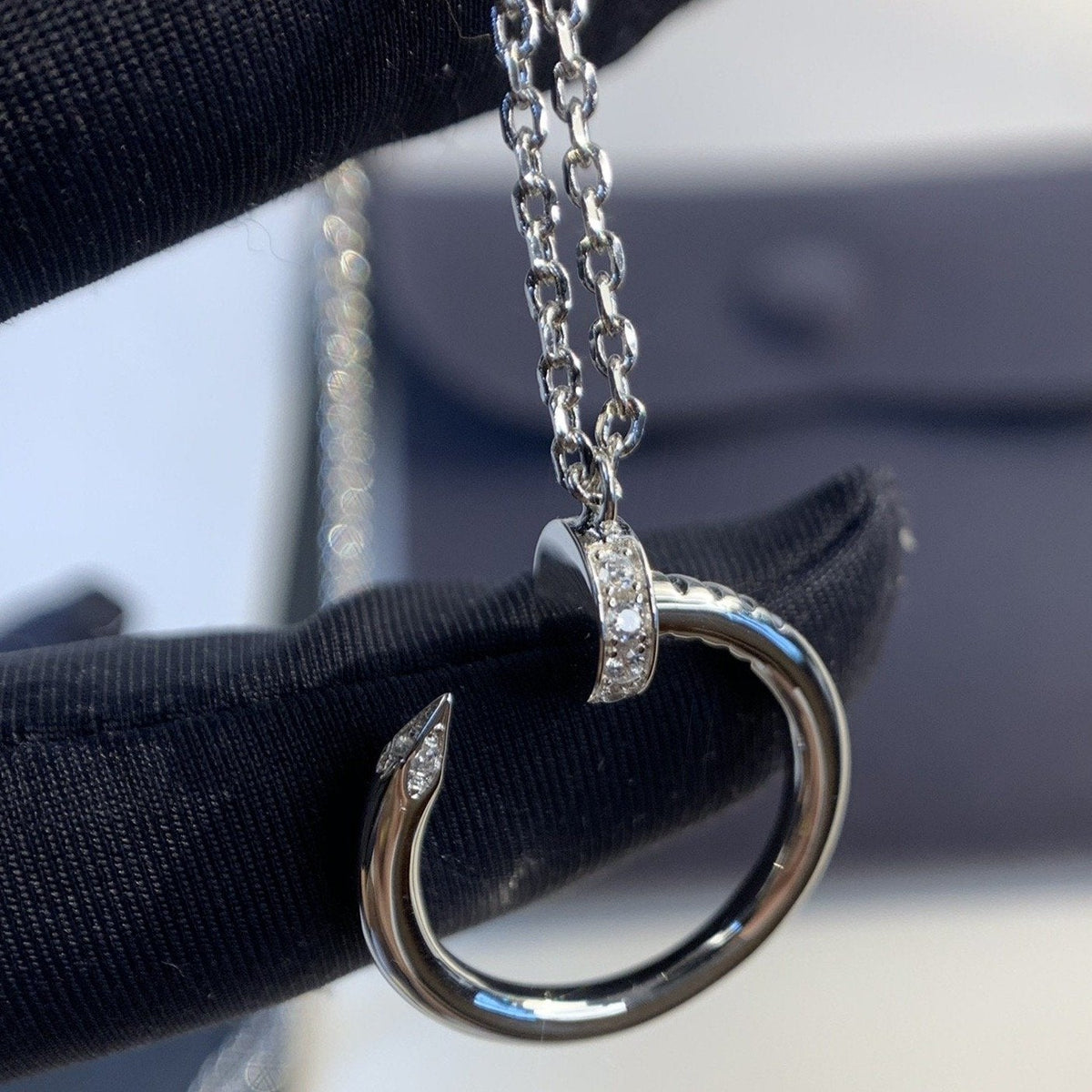[Plus&Max]JUSTE NECKLACE SILVER