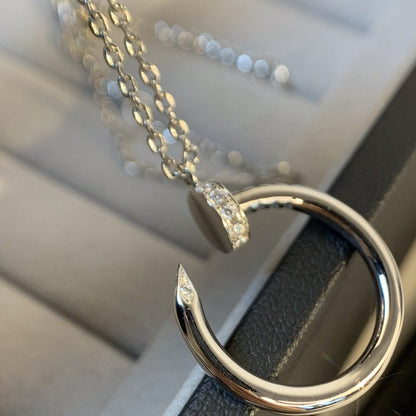 [Plus&Max]JUSTE NECKLACE SILVER