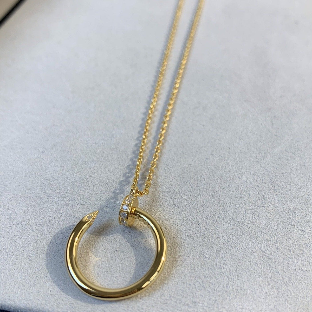 [Plus&Max]JUSTE NECKLACE GOLD