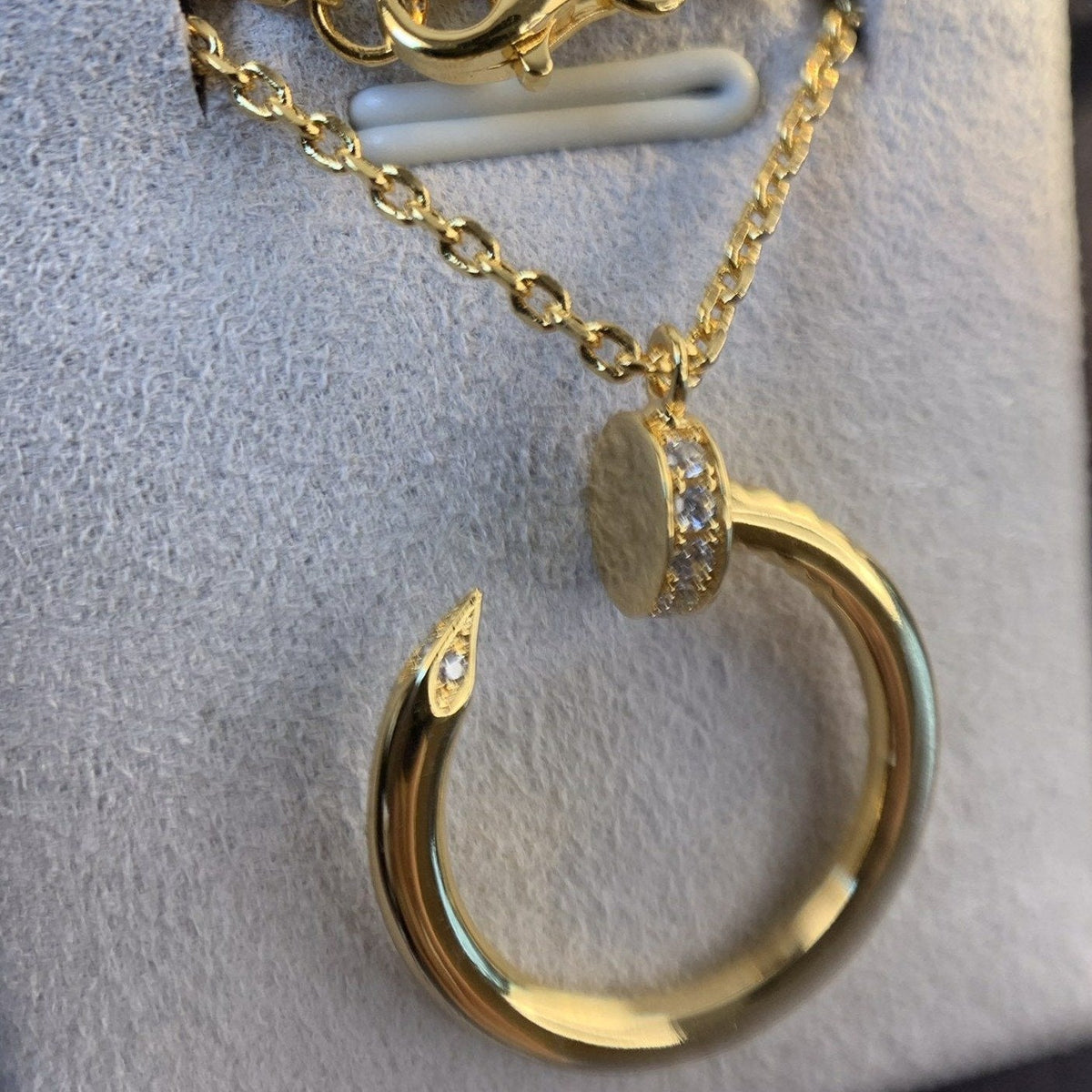 [Plus&Max]JUSTE NECKLACE GOLD