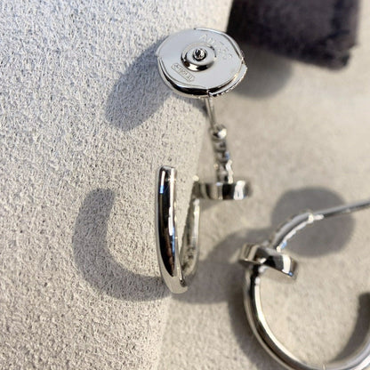 [Plus&Max]JUSTE EARRINGS SILVER