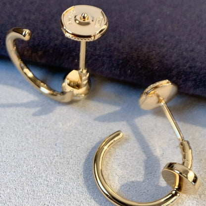 [Plus&Max]JUSTE EARRINGS PINK GOLD
