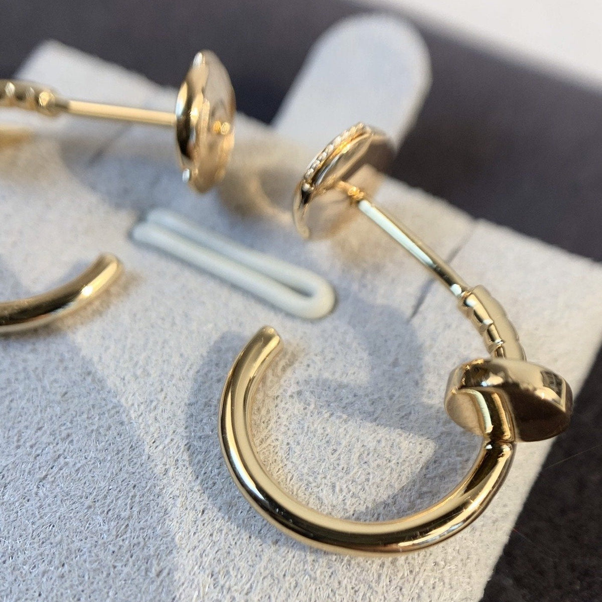 [Plus&Max]JUSTE EARRINGS PINK GOLD
