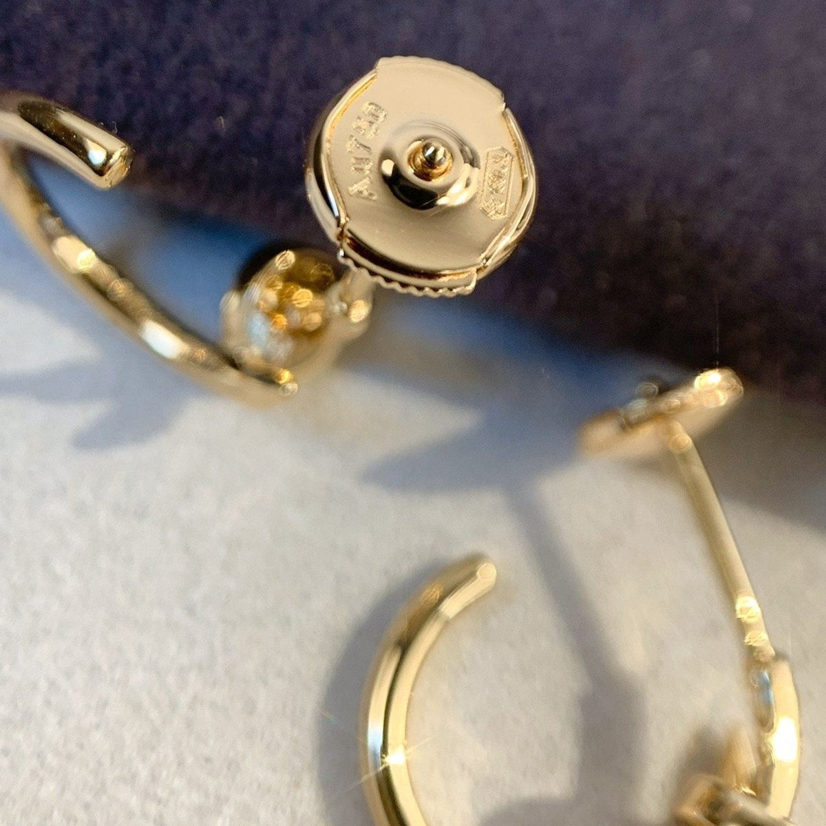 [Plus&Max]JUSTE EARRINGS PINK GOLD