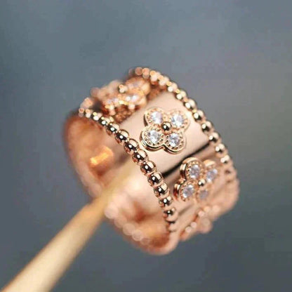 [Plus&Max]CLOVER KALEIDOSCOPE RING 10MM