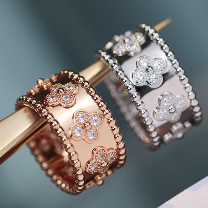 [Plus&Max]CLOVER KALEIDOSCOPE RING 10MM