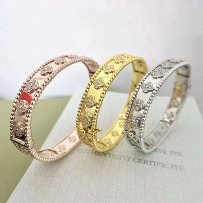 [Plus&Max]CLOVER BRACELET 8MM DIAMONDS