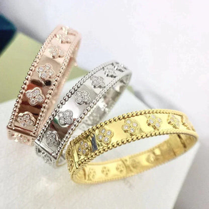 [Plus&Max]CLOVER BRACELET 8MM DIAMONDS